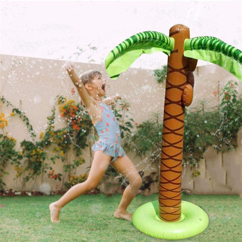 Надуваема играчка за кокосови дървета, външна флоара за плажа
