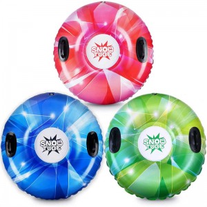 Зима на открито родители-детски интерактивни играчки деца,nffatable снежна тръба