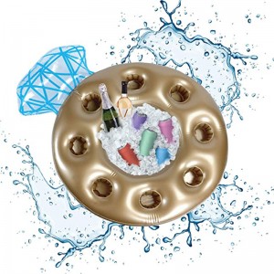 Поп физ дизайн надуваеми ергенски парти бар бар пръстен охладител и бар с басейн