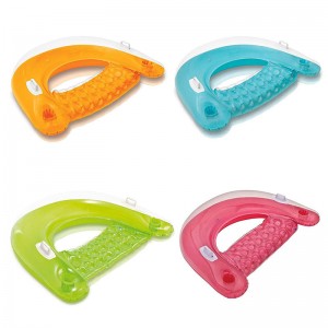 Горещ PVC надуваем рефленер диван поплавък плаващ на открито плажен стол